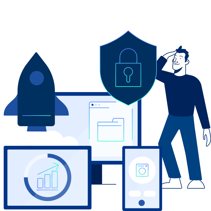 Illustration - Réseau informatique